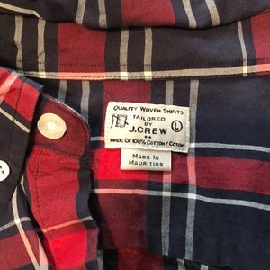 Large J Crew shirt